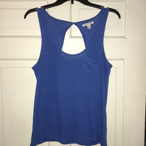 Women’s blue tank top